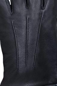 img 2 attached to 🧤 Glamtron Leather Winter Medieval Gloves: Reigning Style and Warmth