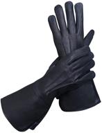 🧤 glamtron leather winter medieval gloves: reigning style and warmth logo