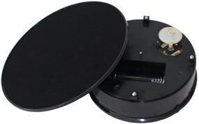 img 2 attached to 🔄 Leadleds 8-inch Black Velvet Motorized Rotating Display Turntable - Perfect for Jewelry, Collectibles, and Hobby Products