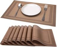 non-slip resistant villand placemats - decorative and functional logo