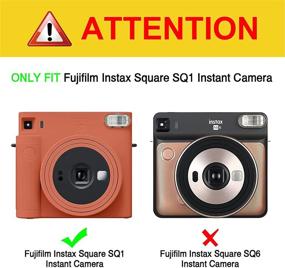 img 3 attached to Fintie Protective Fujifilm Instax Instant Camera & Photo for Bags & Cases