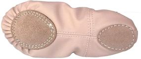 img 1 attached to Clouh Practice Dancing Slippers Toddler Girls' Shoes and Athletic