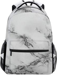 img 4 attached to 🎒 Ultimate ZZKKO Backpacks: Perfect College Camping Daypack with Essential Travel Accessories