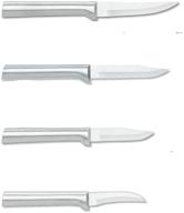 🔪 набор начинающего для овощечисток rada cutlery: 4 штуки ножей из нержавеющей стали с алюминиевыми ручками, сделанные в сша логотип