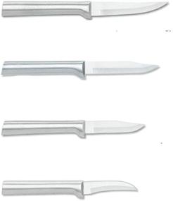 img 4 attached to 🔪 Набор начинающего для овощечисток Rada Cutlery: 4 штуки ножей из нержавеющей стали с алюминиевыми ручками, сделанные в США