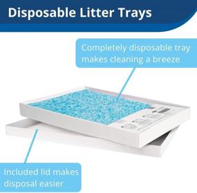 img 2 attached to 🐱 ScoopFree Litter Tray Refills featuring Premium Blue Crystal Technology