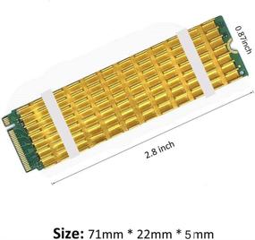 img 3 attached to 💡 Nvme 2280 Heatsinks - Optimal Choice for OINVMEIO Applicable