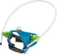 🐶 enhance blind pet mobility with the m blue blind dog harness & face protection set logo