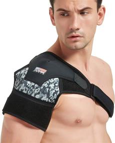 img 4 attached to Shoulder Brace For Men And Women [2020 Version] Rotator Cuff - For Bursitis