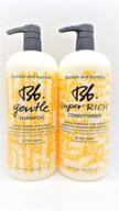 🌿 bumble and bumble gentle shampoo & super rich conditioner duo - ultimate hair care combo" logo