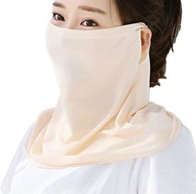 img 4 attached to 👩 Lightweight Bandana for Women: Stylish and Protective Accessories