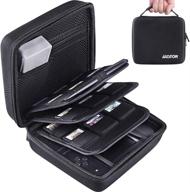 🎮 austor storage case for nintendo 2ds, black: secure and stylish protection for your nintendo gaming console logo