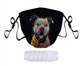 img 4 attached to FQJNS Comfortable Fashion Adjustable Pitbulls