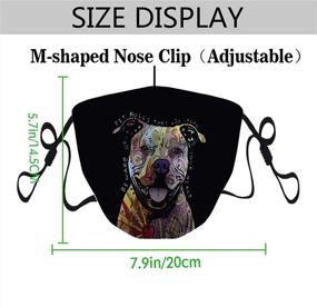 img 3 attached to FQJNS Comfortable Fashion Adjustable Pitbulls