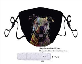 img 2 attached to FQJNS Comfortable Fashion Adjustable Pitbulls