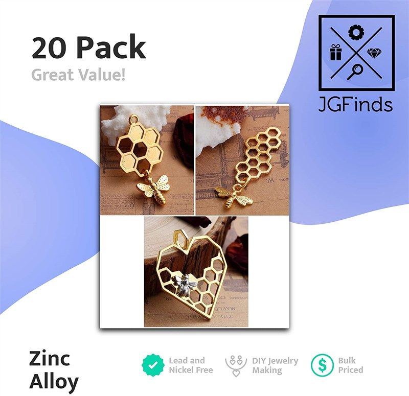 SANNIX 170pcs Jewelry Making Charms Assorted Gold Plated Enamel Necklace Bracelet Charms Pendants for DIY Jewelry Making