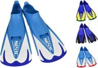 seac men's snorkeling swim fins for enhanced performance logo