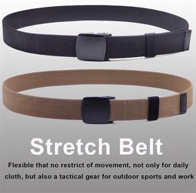 img 3 attached to Blackgrey Hoanan Elastic Stretch Men's Tactical Accessories