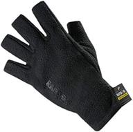 rapdom tactical fleece finger gloves logo