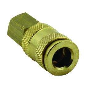 img 2 attached to 🔌 Milton Industries S-766 3/8" FNPT Female V-Style High-Flow Coupler – Enhanced SEO