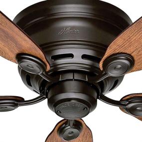 img 2 attached to Hunter Low Profile IV Indoor Ceiling Fan, 42-inch, New Bronze