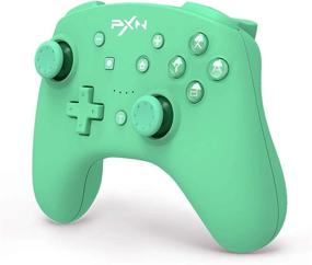 img 4 attached to Experience Seamless Gaming with PXN 9607X Wireless Switch Controller - Nintendo Switch/Switch Lite Compatible, NFC Support, Turbo Mode, Gyro Axis, Dual Vibration - Green