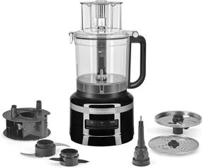 img 4 attached to 🔪 Efficient and Versatile: KitchenAid KFP1318OB 13-Cup Food Processor Revolutionizes your Kitchen Experience