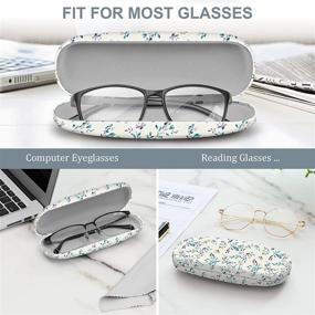 img 2 attached to 🕶️ Fintie Eyeglasses Portable Protective Men's Accessories: The Perfect Solution for Sunglasses & Eyewear Protection