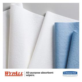 img 2 attached to 🧻 WypAll 03046 L40 Towels, White, 10 4/5 x 10, 90 per Box (Case of 9 Boxes) - POP-UP