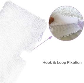 img 3 attached to 🦈 Washable Shark Steam Mop Pads Replacement Pack for S3500 Series - S3501, S3601, S3550, S3901 and More - Set of 2, White