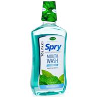 🌿 refreshing 16 ounce spry mouth wash with mountain mint - superior oral care logo
