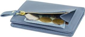 img 3 attached to SUMGOFO Women's Handbags & Wallets: Bifold Leather Wallet Holder