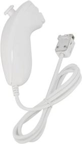 img 2 attached to 🎮 Enhance Your Gaming Experience with Lyyes Wii Nunchuck Controller - Pack of 2 (White)