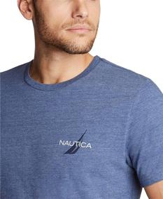 img 1 attached to Nautica Sleeve Classic Graphic Heather Men's Clothing: Stylish and Timeless Apparel for Men