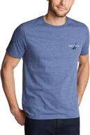 nautica sleeve classic graphic heather men's clothing: stylish and timeless apparel for men logo