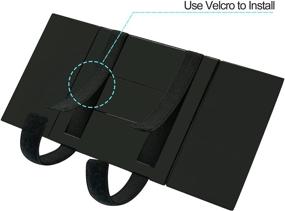 img 2 attached to Tri-Fold HD Car Visor Vanity Mirror by Rikivt - Foldable Multi-Angle Design for Enhanced Car Vision