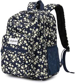 img 4 attached to 🌻 Classical Sunflower Backpack: Stylish & Durable Laptop Bag for College