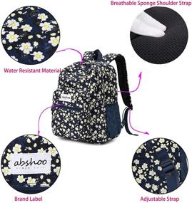 img 2 attached to 🌻 Classical Sunflower Backpack: Stylish & Durable Laptop Bag for College