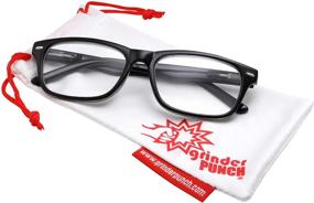 img 3 attached to 🔍 Enhance Your Reading Experience with High Magnification Power Readers Slim Reading Glasses 4.00-6.00