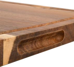 img 1 attached to 🪓 Kenmore Kenosha Acacia Wood Cutting Board, 24x16