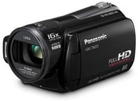 img 1 attached to 📷 Discontinued Panasonic HDC-TM20K High-Definition Flash Memory Camcorder: 16GB Internal Memory + Extra 8GB Memory Card (Black)