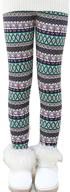 🧦 fancy youyee toddler christmas leggings: comfy & stylish girls' clothing logo