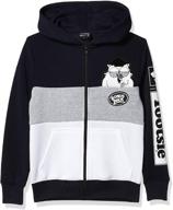 👕 southpole - boys' tootsie collection cozy fleece pullover hoodie logo