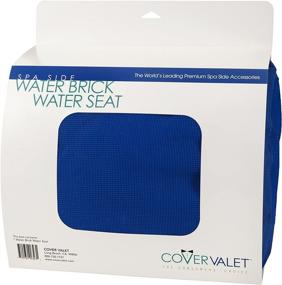 img 1 attached to 💦 WSBLUE Water Seat by Cover Valet - The Blue Water Brick Seat