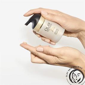 img 3 attached to Olay Total Effects Face Moisturizer + Touch of Foundation: Ultimate Hydration and Flawless Coverage, 1.7 fl oz