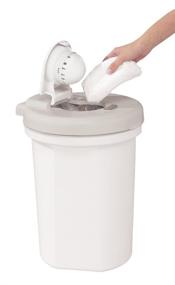 img 1 attached to 🚼 Safety 1st Easy Saver Diaper Pail: Hassle-free and Secure Diaper Disposal System