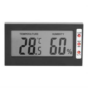 img 4 attached to Hygro Thermometer Portable Thermometer Hygrometer Temperature