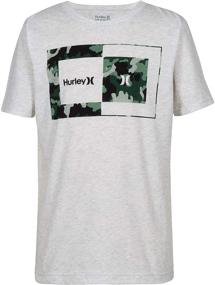 img 1 attached to 👕 Hurley Birch Heather Boys' Clothing: Graphic T-Shirt for Better SEO