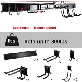 img 3 attached to Maximize Garage Space with Ultrawall Storage System Organizer