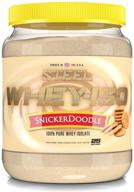 🍪 сывороточный изолят steel supplements whey-iso: быстро усваиваемый порошок белка для роста сухой мускулатуры, легкое усвоение - без глютена, низкое содержание углеводов, 25 порций (snickerdoodle) логотип